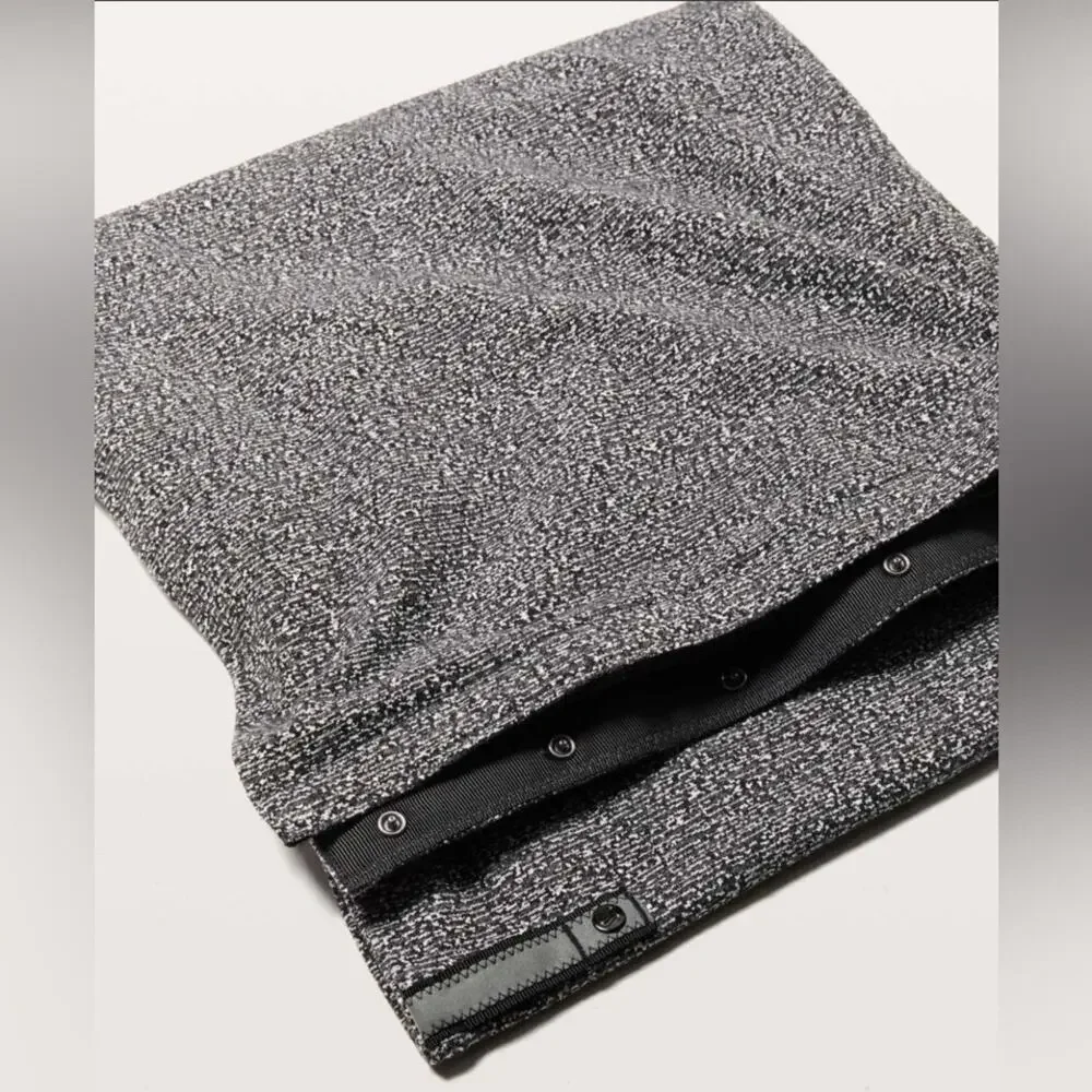 Lululemon Athletica Vinyasa Convertible Scarf Black White Grey O/S